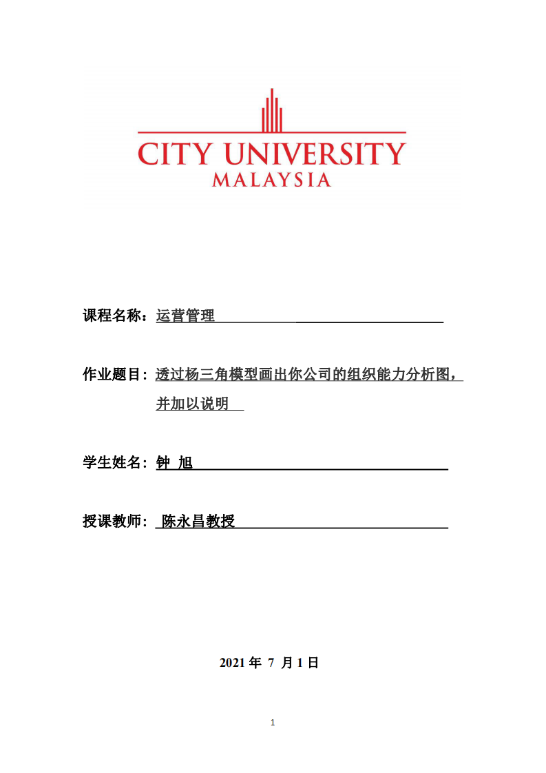 透過楊三角模型畫出你公司的組織能力分析圖，并加以說明-第1頁-縮略圖