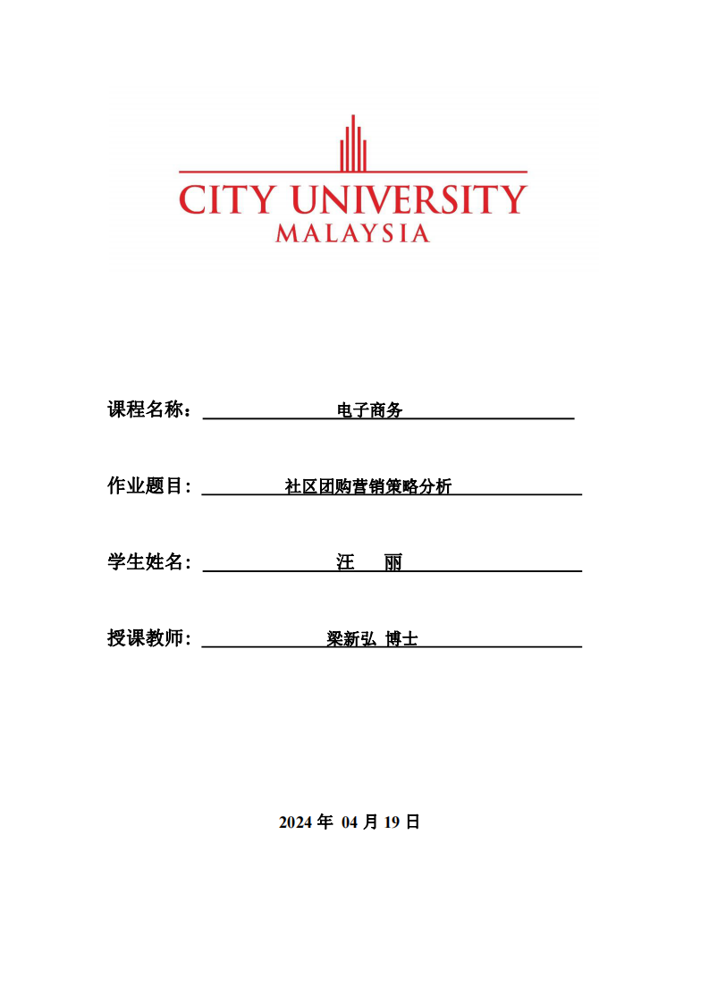 社区团购营销策略分析-第1页-缩略图