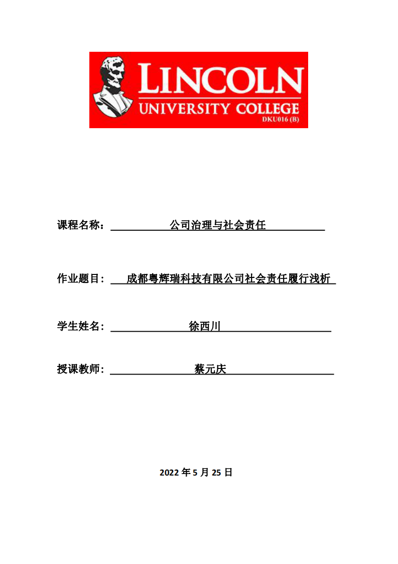 成都粤辉瑞科技有限公司社会责任履行浅析-第1页-缩略图