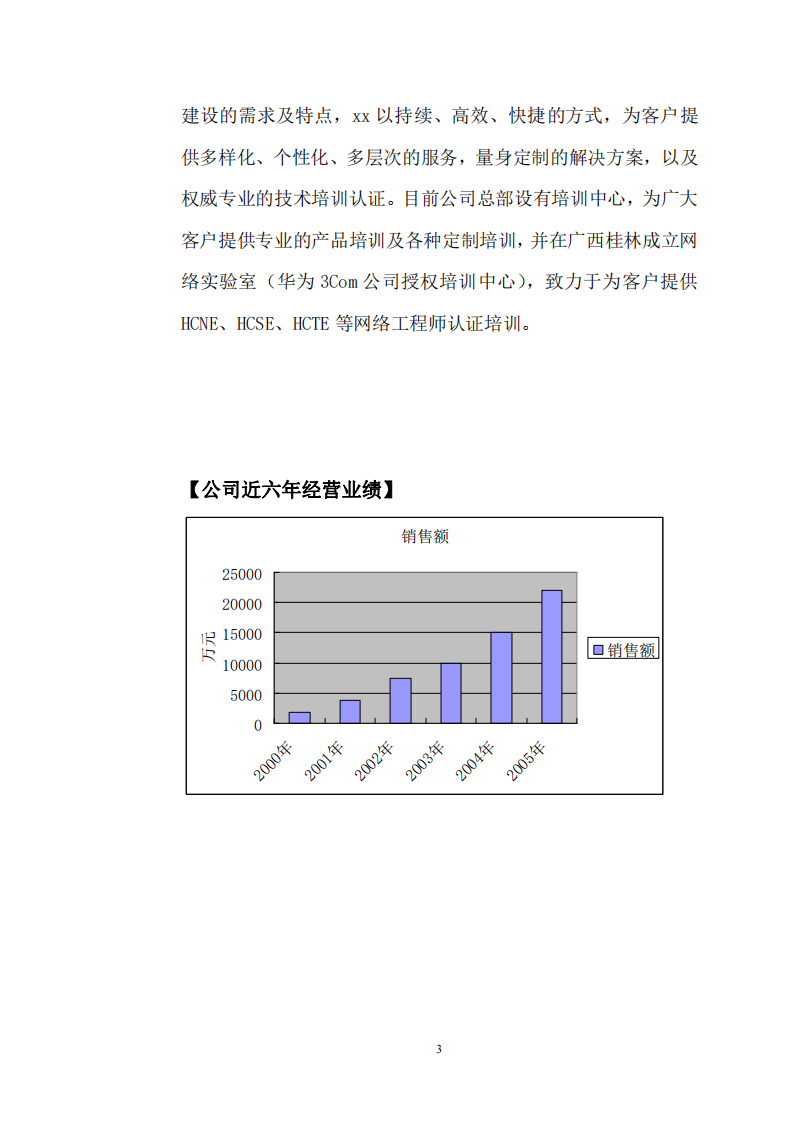 xx公司市場營銷策劃書 -第3頁-縮略圖