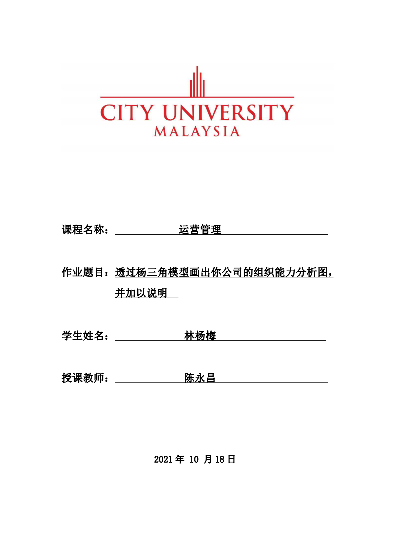 透過(guò)楊三角模型畫(huà)出你公司的組織能力分析圖，并加以說(shuō)明-第1頁(yè)-縮略圖