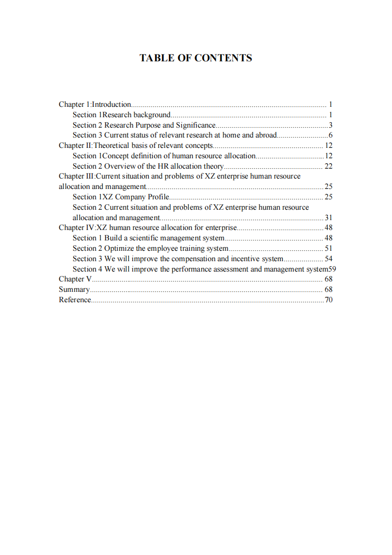 企業(yè)人力資源配置優(yōu)化研究——以XZ公司為例-第4頁-縮略圖