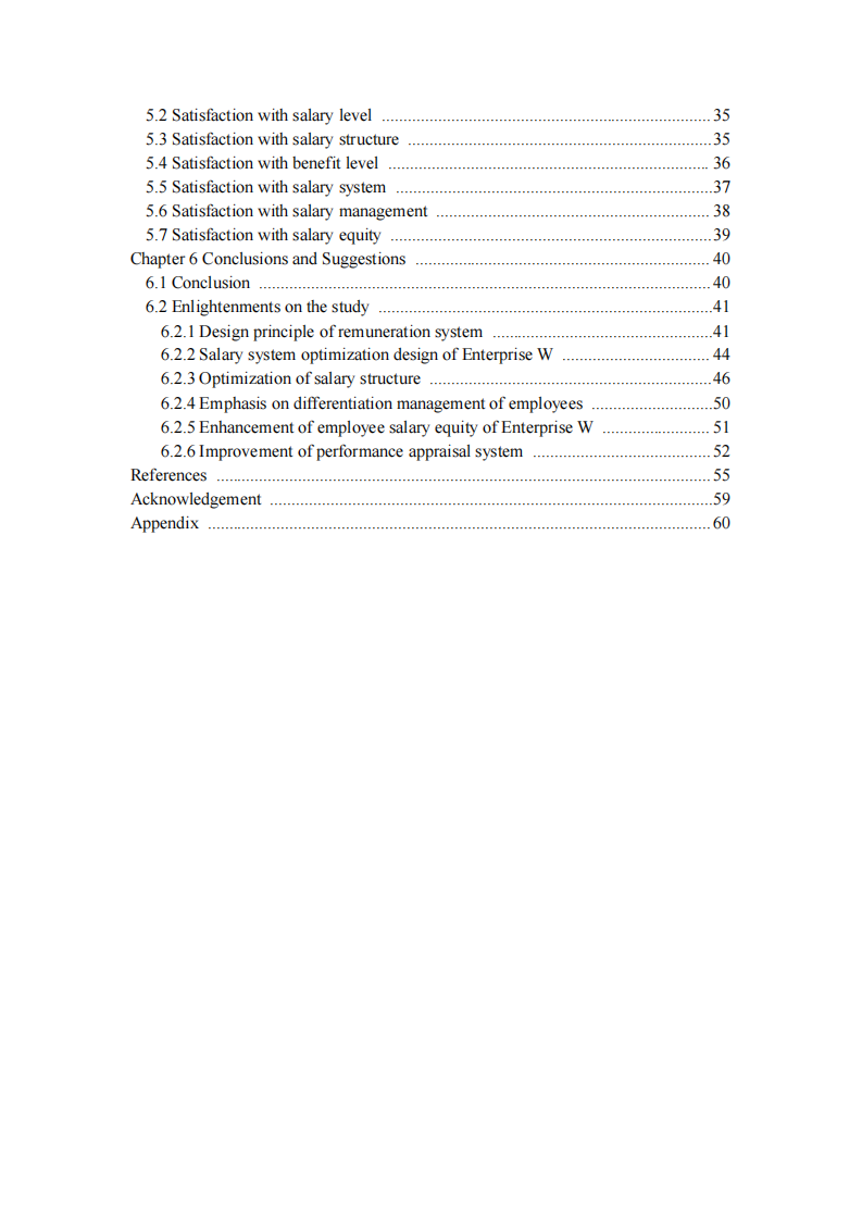 基于員工滿意度背景下W企業(yè)員工薪酬體系優(yōu)化研究  -第4頁-縮略圖