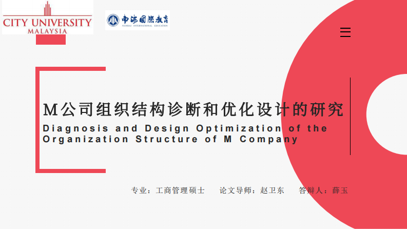 M 公司组织结构诊断和优化设计的研究-第1页-缩略图