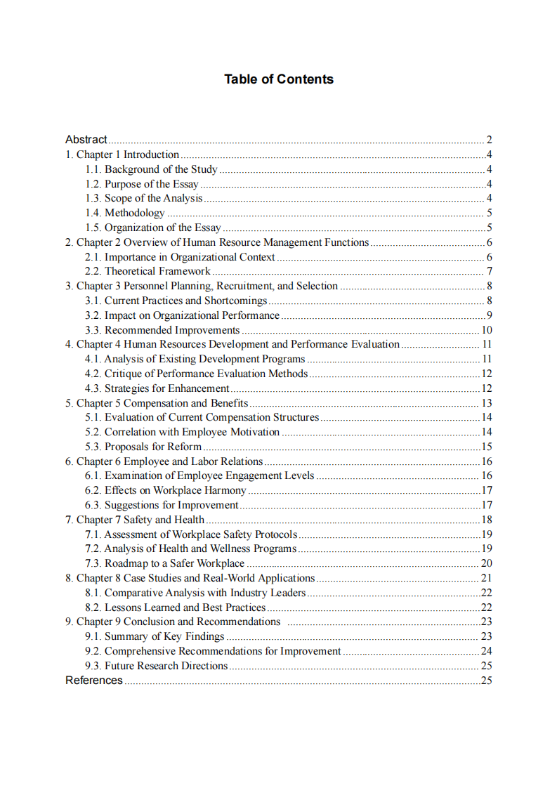 Assessing and Enhancing Human Resource Management: A Critical Analysis of Organi-第3頁-縮略圖