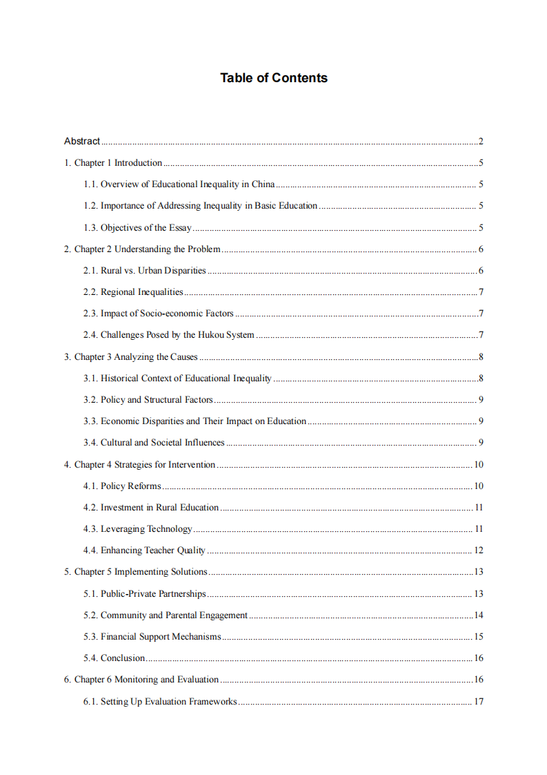 Bridging the Gap: A Sociological Analysis of Educational Inequality and Interven-第3頁-縮略圖