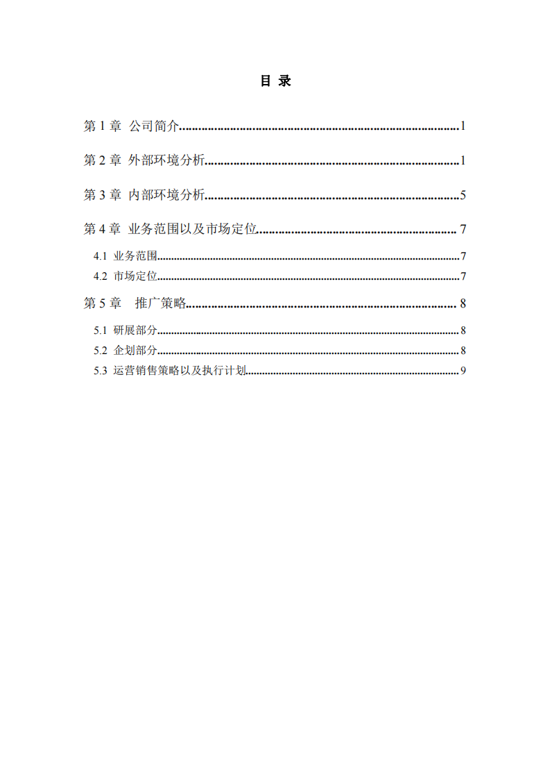戰(zhàn)略營銷策劃書-第2頁-縮略圖
