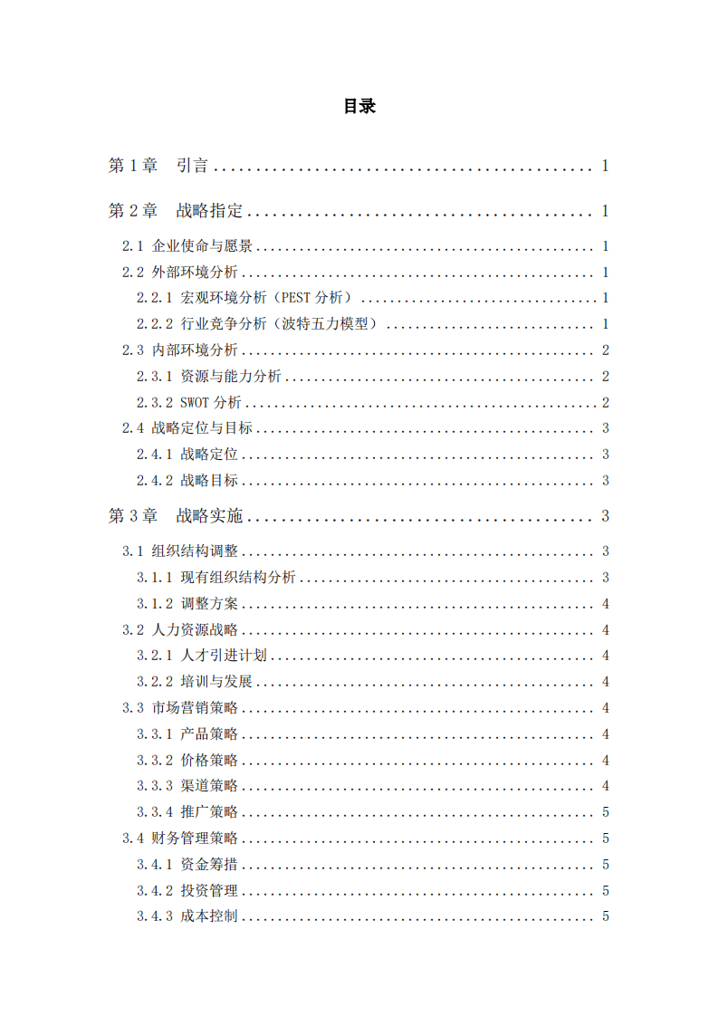 星辰科技公司战略实施方案-第3页-缩略图