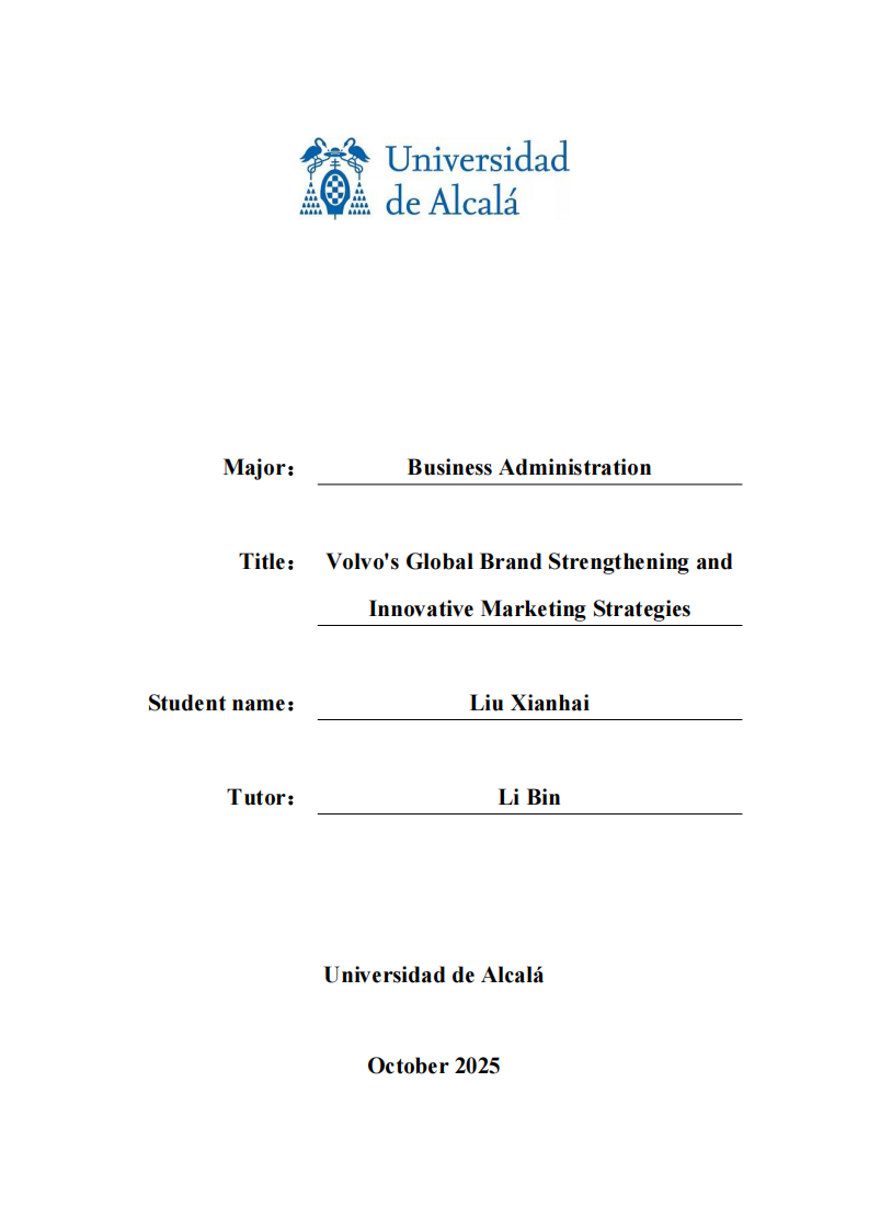 沃尔沃全球品牌强化与创新营销策略-第1页-缩略图