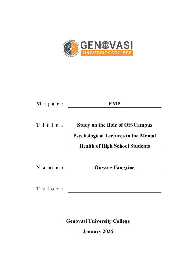 校外心理讲堂对高中生心理健康的作用研究-第1页-缩略图