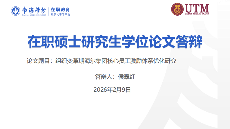 组织变革期海尔集团核心员工激励体系优化研究-第1页-缩略图
