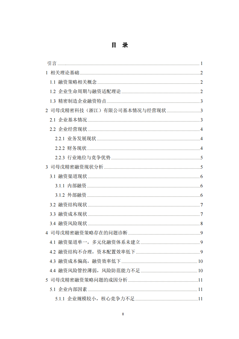 司母戊精密科技（浙江）有限公司融资策略诊断分析  -第3页-缩略图