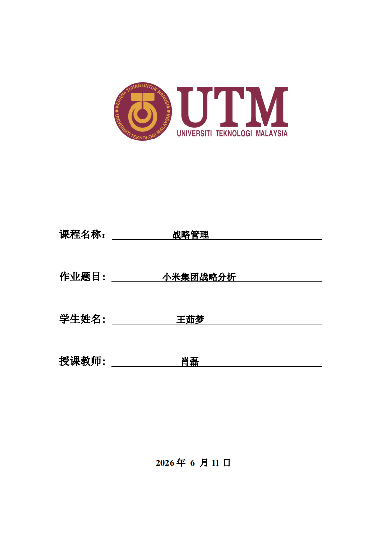 小米集团战略分析-第1页-缩略图
